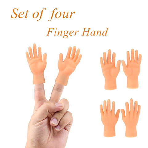 Finger Puppet Mini Finger Hands Tiny Hands with Left Hands and Right Hands  for Game Party - AliExpress