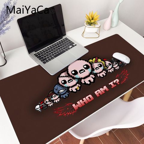 MaiYaCa The Binding of Isaac Beautiful Anime Mouse Mat XXL Mouse Pad Laptop Desk Mat pc gamer completo for lol/world of warcraft ► Photo 1/6