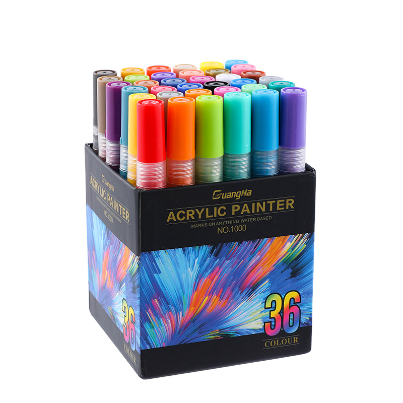 Price History Review On Guangna Water Based Acrylic Marker 1000 Body Painting 36 Color Ceramic Decoration Black Card Graffiti Craft Pen Aliexpress Seller Guangna Store Alitools Io