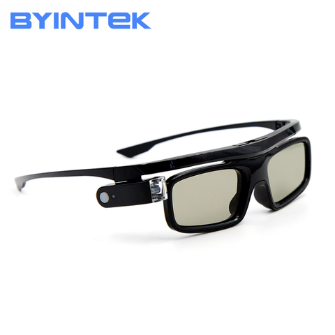 BYINTEK GL1800 3D Glasses, for 3D Projector P12 R19 R15 R9 K5, DLP-Link Active Shutter  Business Meeting Short  focus Cloud K5 ► Photo 1/6