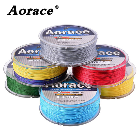 100M Super Strong Braided Wire Fishing Line 6-100LB 0.8-10.0 PE Material Multifilament Carp Fishing For Fish Rope Cord 4 Strand ► Photo 1/6