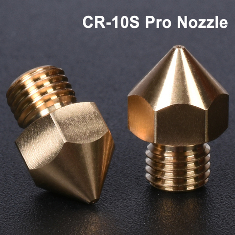 CR-10S Pro Brass Nozzle m6 Thread 3D Printer Parts for hotend 1.75MM Filament J-head cr10S PRO heat block Creality ender3 hotend ► Photo 1/6