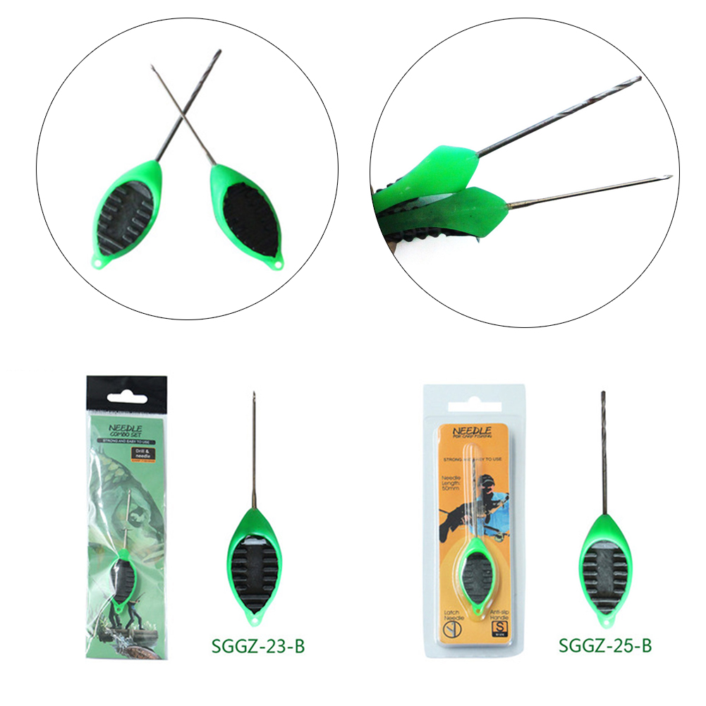 1pcs Bait Drill Needle Carp Fishing Baiting Rig Needles Fishing Tool Stringer For Hardened Bait Hole Punching Piercing Pesca ► Photo 1/6