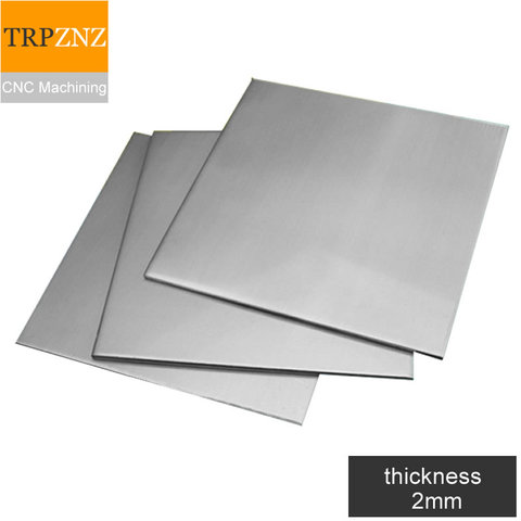 Factory sales,2mm thickness, 304 Stainless steel plate, brushed finish surface,Stainless steel sheet plate processing, ► Photo 1/6