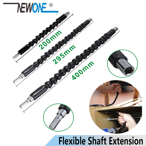 NEWONE Flexible Shaft Extension Screwdriver Drill Bit Holder Link for Electronic Drill 200/295/400mm ► Photo 1/4