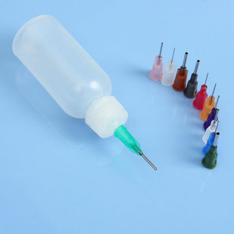 1/2/5/10Pcs 30ML Rosin Bottle Dispenser For Solder Flux Paste with Needles Tips ► Photo 1/4