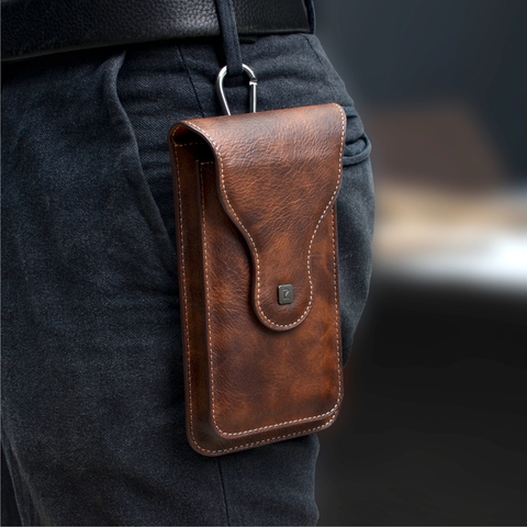 Belt Clip Holster Case for Phone Mobile Phone Bag 2 Pouchs for Samsung Note 20 10Plus S20 10 9 8 for iPhone 12 11 Pro Max XS Max ► Photo 1/6