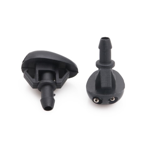 2 Pcs Car Windshield Washer Sprayer Nozzle Dual Holes For Nissan ► Photo 1/6