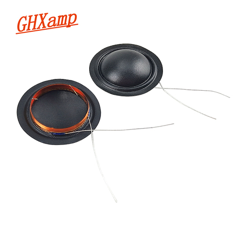 GHXAMP 25.4mm Speaker Voice Coil 4 Ohm Silk Membrane Tweeter Coil Unilateral Outlet For Repair 25.5 Core Speaker Accessories 2pc ► Photo 1/5