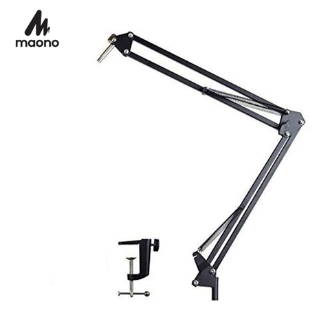 MAONO Microphone Suspension Boom Scissor Arm Stand for Professional Podcast microfone AU-B01 ► Photo 1/6