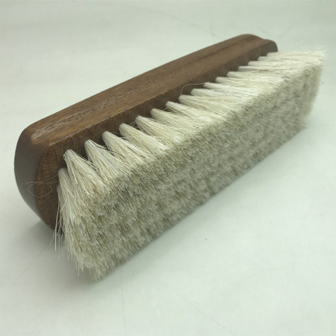 Multifunctional Shoes Brushes Horse Hair Brushes Polishing Shoe-Shiner Coat Brushes Dedusting Wooden Handle Shoes Cleaner ► Photo 1/6