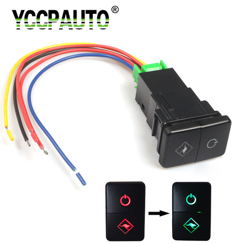 YCCPAUTO 1Pcs 5 Pin Dual ON-OFF Buttons Car Fog Lights Switch For Mitsubishi Eclipse Cross/Outlander For Toyota Carola/YARIS/RV4 ► Photo 1/6