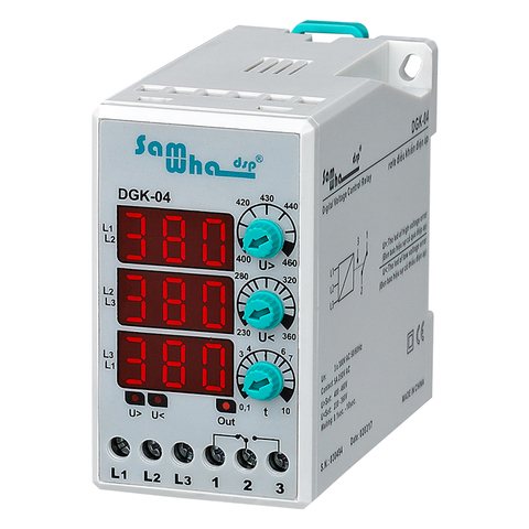 Three Phase Overvoltage & Undervoltage Protection Relay Voltage Seting Digital Protection Relay ► Photo 1/5