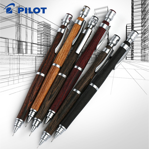 1pcs PILOT S20 Wooden Pole Drawing Mechanical Pencil HPS-2SK Low Center of Gravity Student and Office Supplies 0.5mm ► Photo 1/6