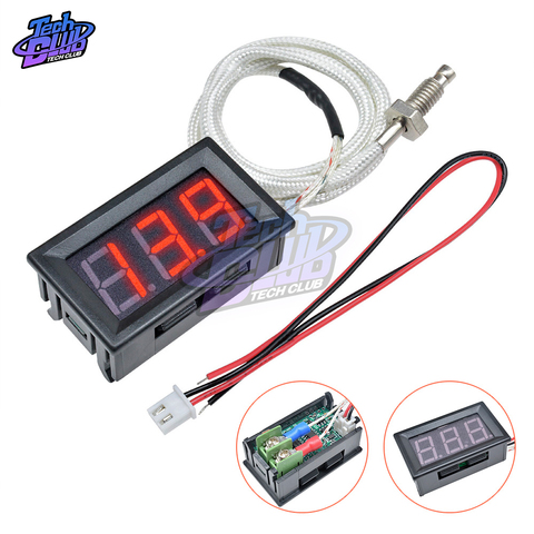 XH-B310 LED Digital Display K-Type Thermometer Temperature Meter M6 Thread/Stick Thermocouple Tester -30~800C Thermograph DC 1 ► Photo 1/6