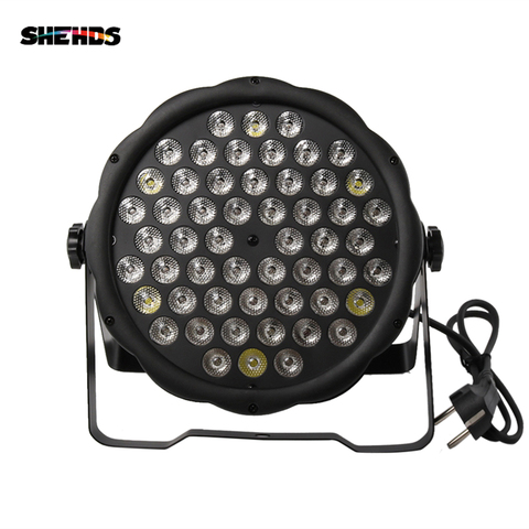 54x3W RGBW LED Flat Colorful Par Light DMX512 Control  For DJLive Disco Family Party Bar Stage Effect Light Fast Shipping ► Photo 1/6