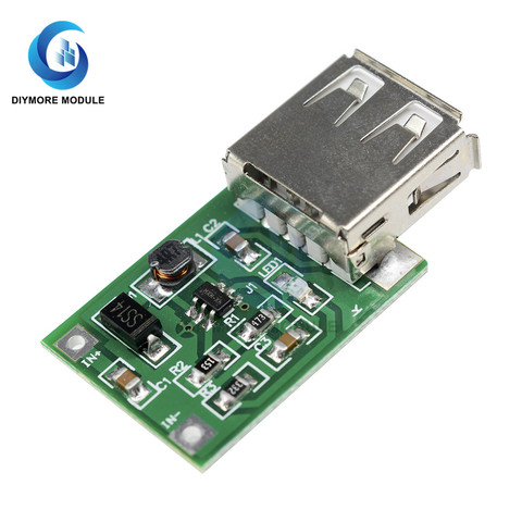DC-DC USB Step Up Charger Module 0.9V-5V to 5V 600MA Voltage Converter Power Supply For Battery Chargeing ► Photo 1/1