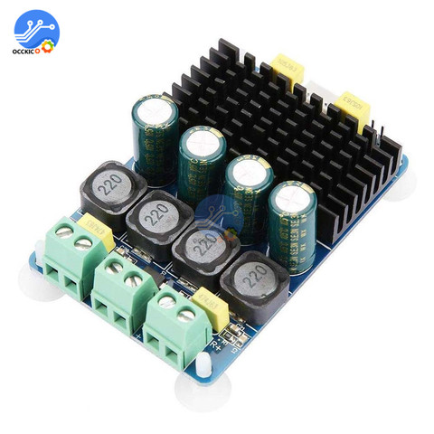 TDA7498 2X100W Digital Stereo Amplifier Board High Power Dual 2 Channel DC 8-32v Sound Board Car Speaker Volume Control ► Photo 1/5