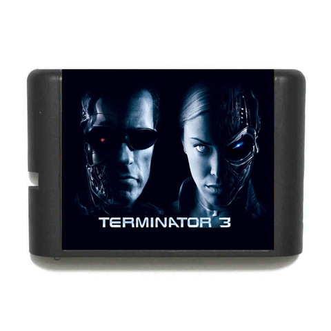 Terminator 3  16 bit MD Game Card For Sega Mega Drive For Genesis ► Photo 1/2