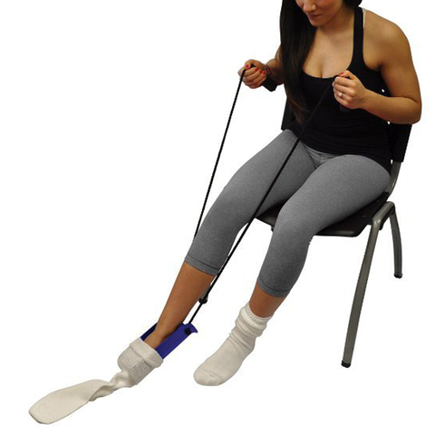 Sock Dressing Assist Aids Device Helper for Elderly Senior Pregnant Patients ► Photo 1/6