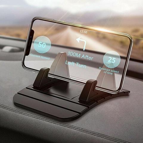 Car Dashboard Non-slip Mat Rubber Mount Phone Holder Pad  Stand Bracket  GPS For iphone For huawei For Samsung Holder ► Photo 1/6