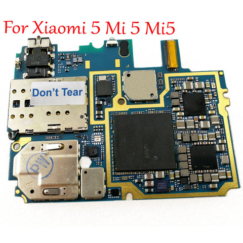 Full Work Original Unlocked Mainboard For Xiaomi 5 Mi 5 Mi5 M5 32GB 64GB Motherboard Logic Circuit Board Plate Fast Ship ► Photo 1/2