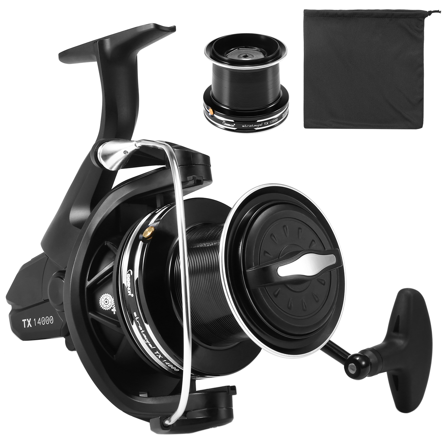 10 BB Left/Right Interchangeable Collapsible Handle Fishing Spinning Reel Speed 