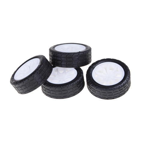 4pcs Hollow Rubber Car Tire Toy Wheels Model DIY Toy Accessories 20*8*1.9mm ► Photo 1/4