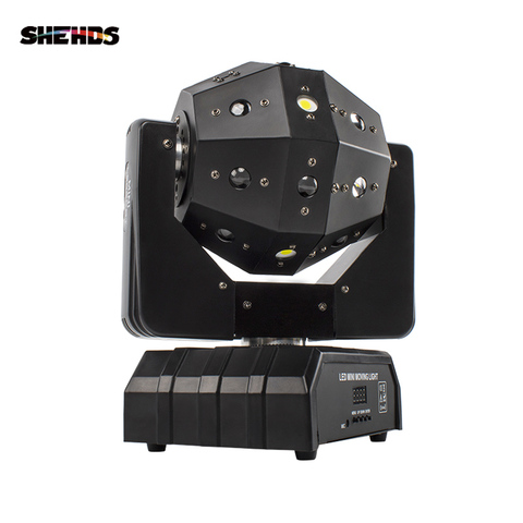 16X3W Double Arms Beam Light DMX512 Moving Head Light Football Laser Light DJ Bar Party Show Stage Light 16/18 Chs SHEHDS ► Photo 1/6