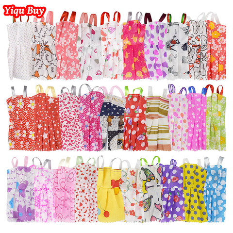 10 Pcs Mix Sorts Beautiful Handmade Party Dress Fashion Clothes Best Gift Kids Toys for Barbie Doll Accessories ► Photo 1/6