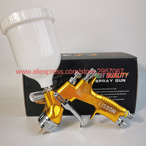 Mini paint sprayer 1.2mm spray gun paint spray gun Geniuselect mini spray  gun