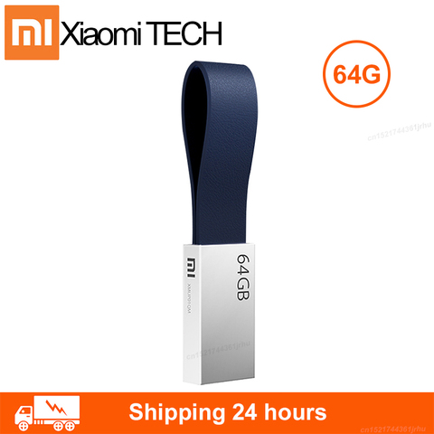 Xiaomi mijia USB 3.0 Flash Disk U Disk Pen Drive Lightweight Portable USB Disk 64G High Speed Transmission Metal Body 0216 # ► Photo 1/6