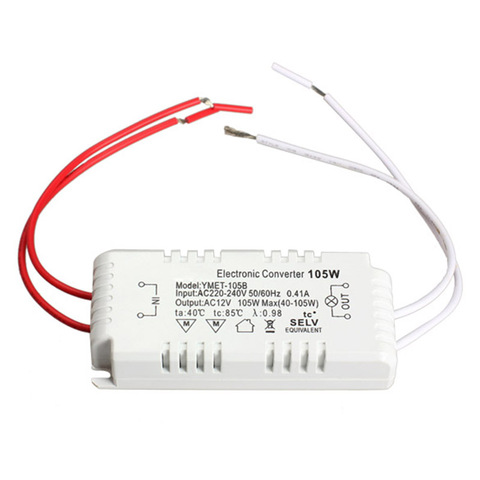 105W 12V Halogen Light LED Electronic Transformer Power Supply Driver  B88 ► Photo 1/5