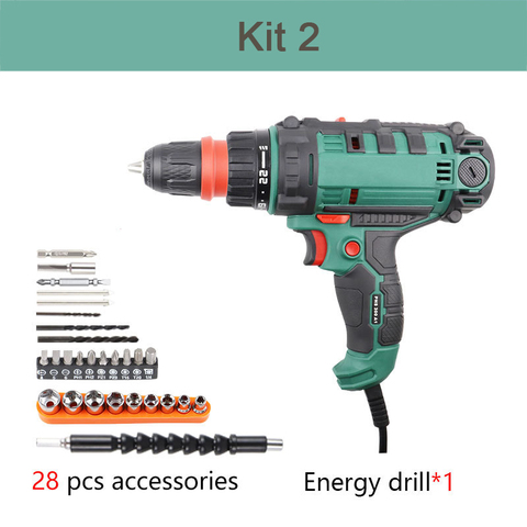 40 N.m Corded Power Drill in Electric Drills with 10mm Quick-Release Chuck,4m Cord Screwdriver Accessory,230V Torque Drill Tool ► Photo 1/6