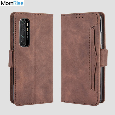 For Xiaomi MI Note 10 lite Wallet Case Magnetic Book Flip Cover For Note 10 light Card Photo Holder Luxury Leather Phone Fundas ► Photo 1/6
