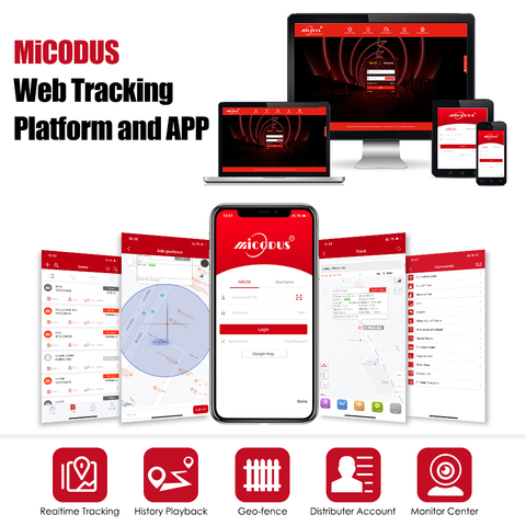 Best MICODUS Platform For Most Car GPS Tracker LK720/MV720/TK905/TK915/GL300/GL500/GT01/MV730/GPS103/GPS303 Tracking Platform ► Photo 1/6