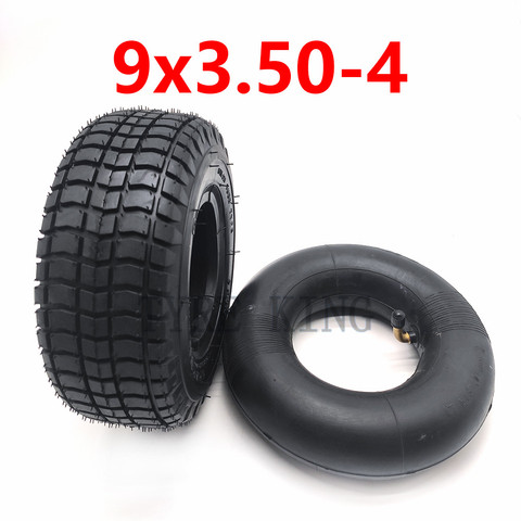 9x3.50-4 Tire Inner Tube 9 inch Wheel Tyre for Turf Rider Tread Lawnmower Golf  ATV Pocket Bike Go Kart Mobility Scooter ► Photo 1/6