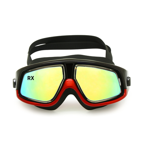 Rx Prescription Swimming Glasses Hyperopia Myopia Optical Swim Goggles Corrective Snorkel Mask Free Ear Plugs & Storage Case ► Photo 1/6