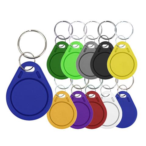 100pcs UID Fob 13.56MHz Block 0 Sector Writable IC Card Clone Changeable Smart Keyfobs Key Tags Card 1K S50 RFID Access Control ► Photo 1/6