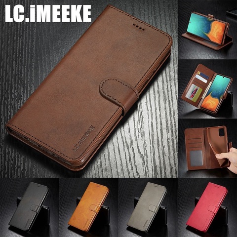 Leather Wallet Case for Xiaomi Redmi Note 9 9s 8T 8 Max Pro 7 6 5 4X Flip Cover for Redmi 9 9T 8 8A K20 7 7A 6 6X 6A 5 5 Plus A2 ► Photo 1/6