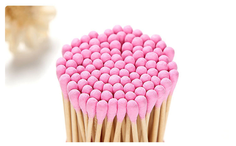 100/200pcs Pack Double Head Cotton Swab Women Makeup Cotton Buds Tip  Medical Wood Sticks Nose Ears Cleaning Health Care Tools ► Photo 1/6