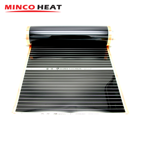 New Infrared Heating Film Floor Warming 220V 50cm Width Healthy Floor Heating Infrared Underfloor Heating Carbon Film Heater ► Photo 1/6