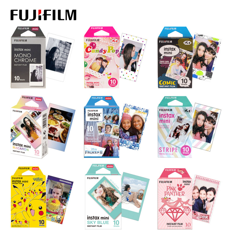 Fujifilm Instax Mini 20 Sheets White Film Photo Paper Snapshot Album  Instant Print for Fujifilm Instax Mini 7s/8/25/90/9 