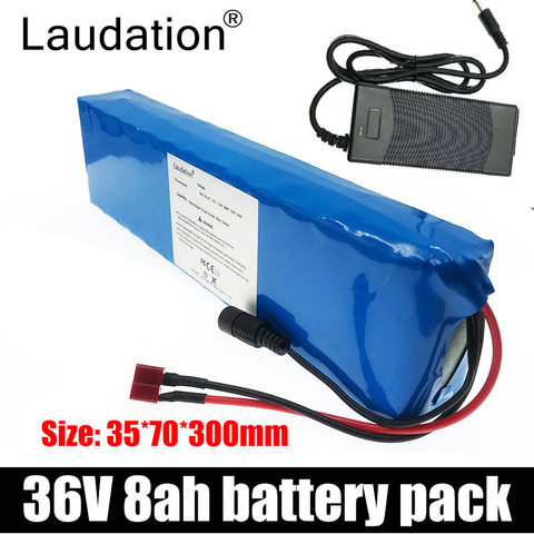 laudation 36V battery 36V 8ah electric bicycle 18650 battery pack 10S3P 500W  High Power and Capacity Motorcycle Scooter with BMS - Price history &  Review, AliExpress Seller - Laudation Official Store