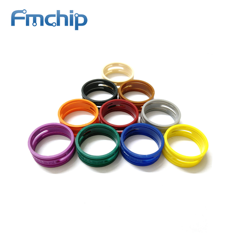 FMchip 10PCS XXR-4 XXR-5 XX SER CODE RING Full Color XXR-6 To XXR-9 Female Standard XLR Accessories Connectors ► Photo 1/6