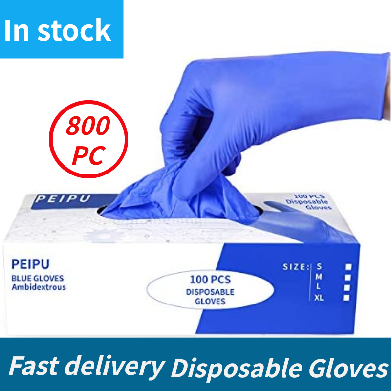 Nitrile Gloves/ Size Small/ 100 pc in box / Waterproof Allergy Free 
