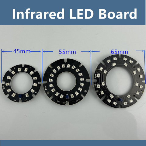 Surveillance Infrared Led Board IR Led Light Board 6 Led Lamp CCTV Camera Installation Accessories free ship ► Photo 1/6