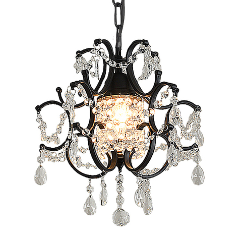 Modern Chandelier Crystal Lustre Cristal Chandeliers Candelabros De Cristal Lampara Cristal Colgante Bedroom Study Loft Light ► Photo 1/6