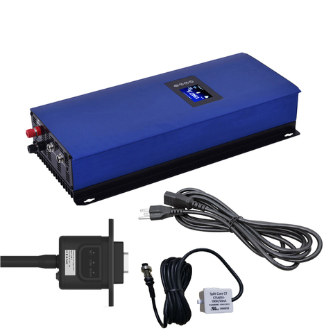 1000W/2000W MPPT Pure Sine Wave Grid tie inverter With limiter/WIFI optional Web/Phone APP online monitor ► Photo 1/1