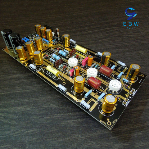 HiFi Audio United Kingdom ear834 MM RIAA Tube Phono Amplifier Stereo amp LP Turntable Pre-Amp DIY KIT ► Photo 1/6